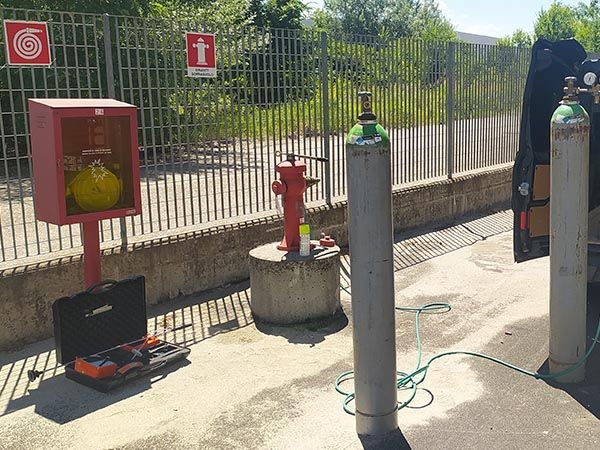 Ricerca perdite occulte con gas tracciante